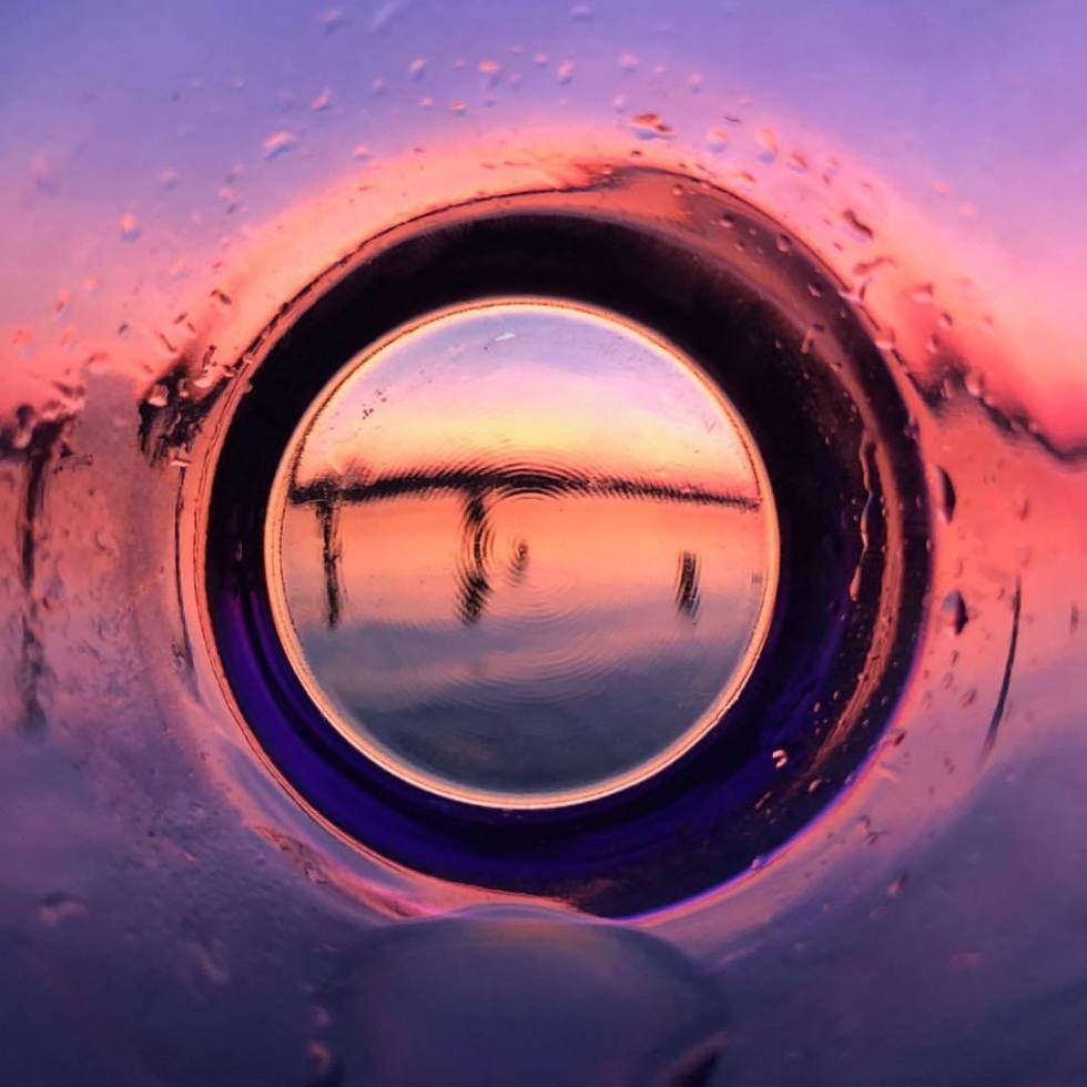 Colored glas - by Helmut Hoffer von Ankershoffen